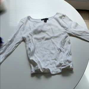 Ribbed long sleeve shirt